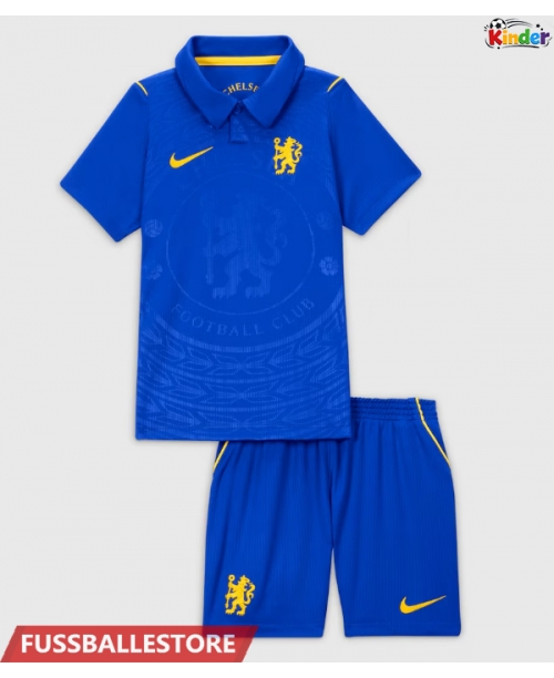 Günstige Chelsea Enzo Fernandez #8 Heimtrikotsatz Kinder 2026-27 Kurzarm (+ Kurze Hosen)